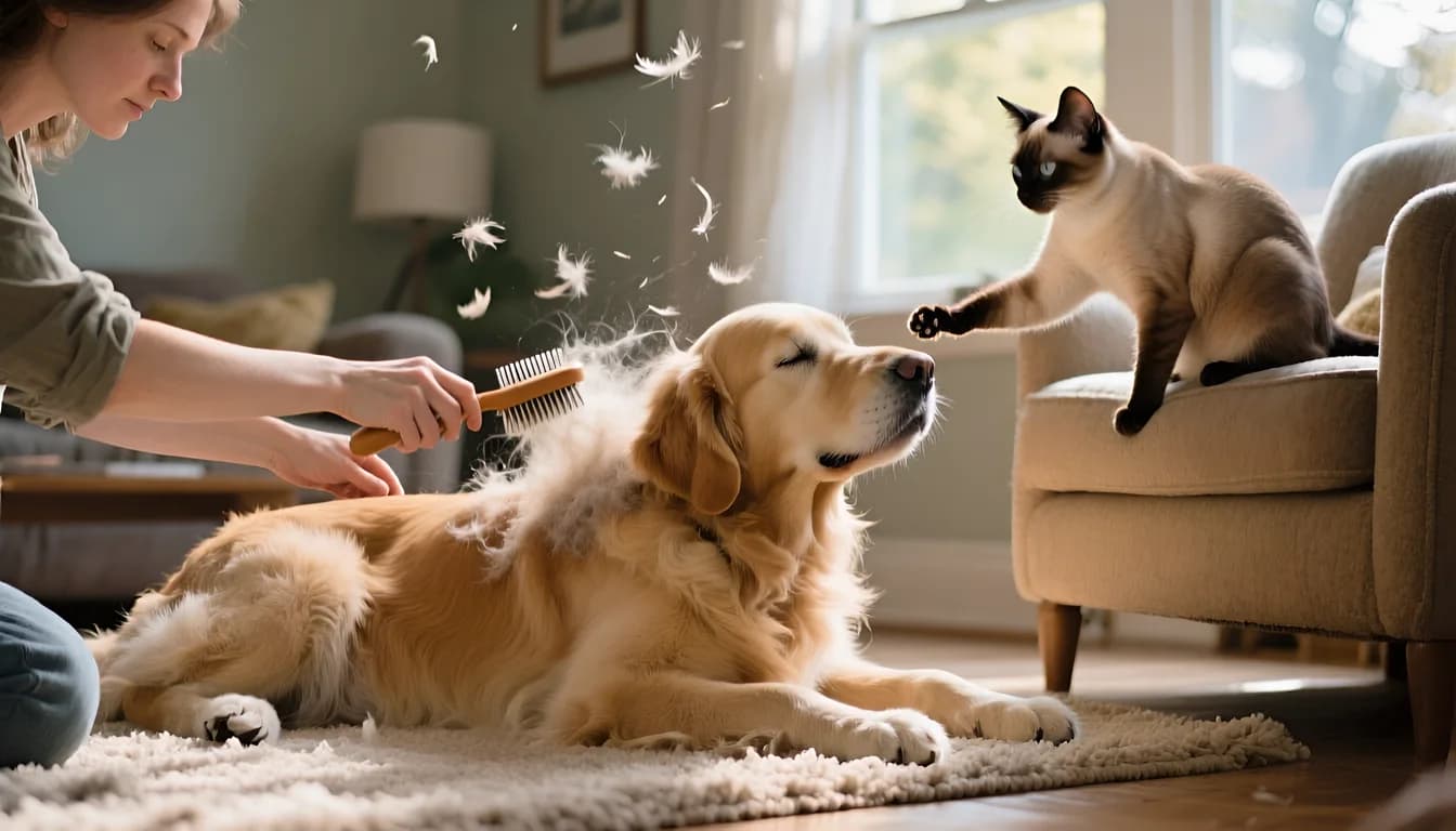 Shedding Season Survival Guide for Dogs and Cats